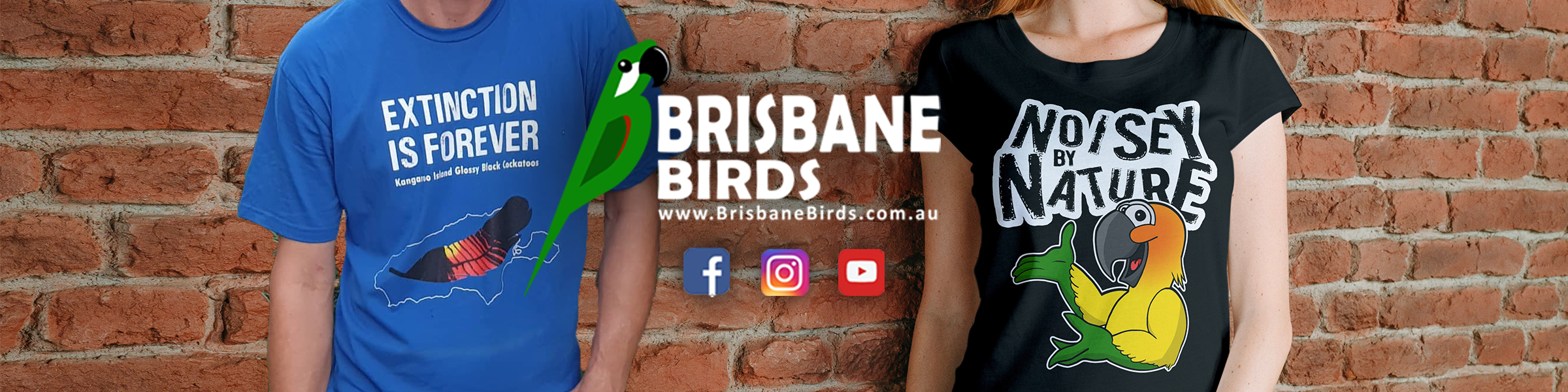 Brisbane Birds Designer T-Shirts