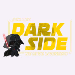 Join the Dark Side we have Cockatiels 6 Design