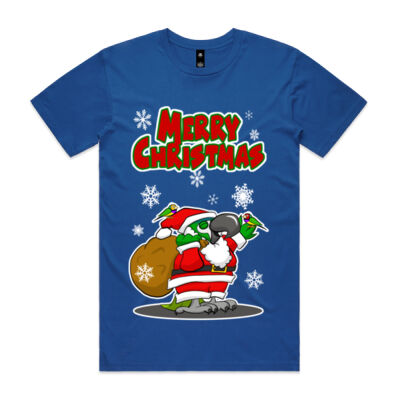 Mens tshirt - Hahns Macaw Merry Christmas Thumbnail